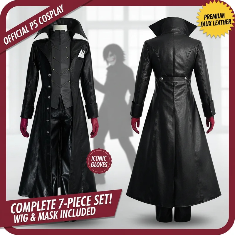 COSAnime Persona 3 Makoto Yuki - огляд і ціна Embroidery Uniform
