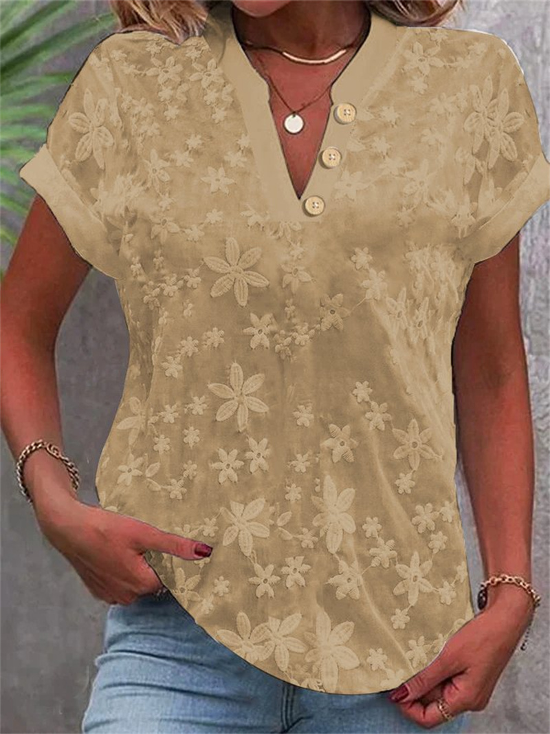 Summer Women White Floral Embr - огляд і ціна Embroidery Uniform