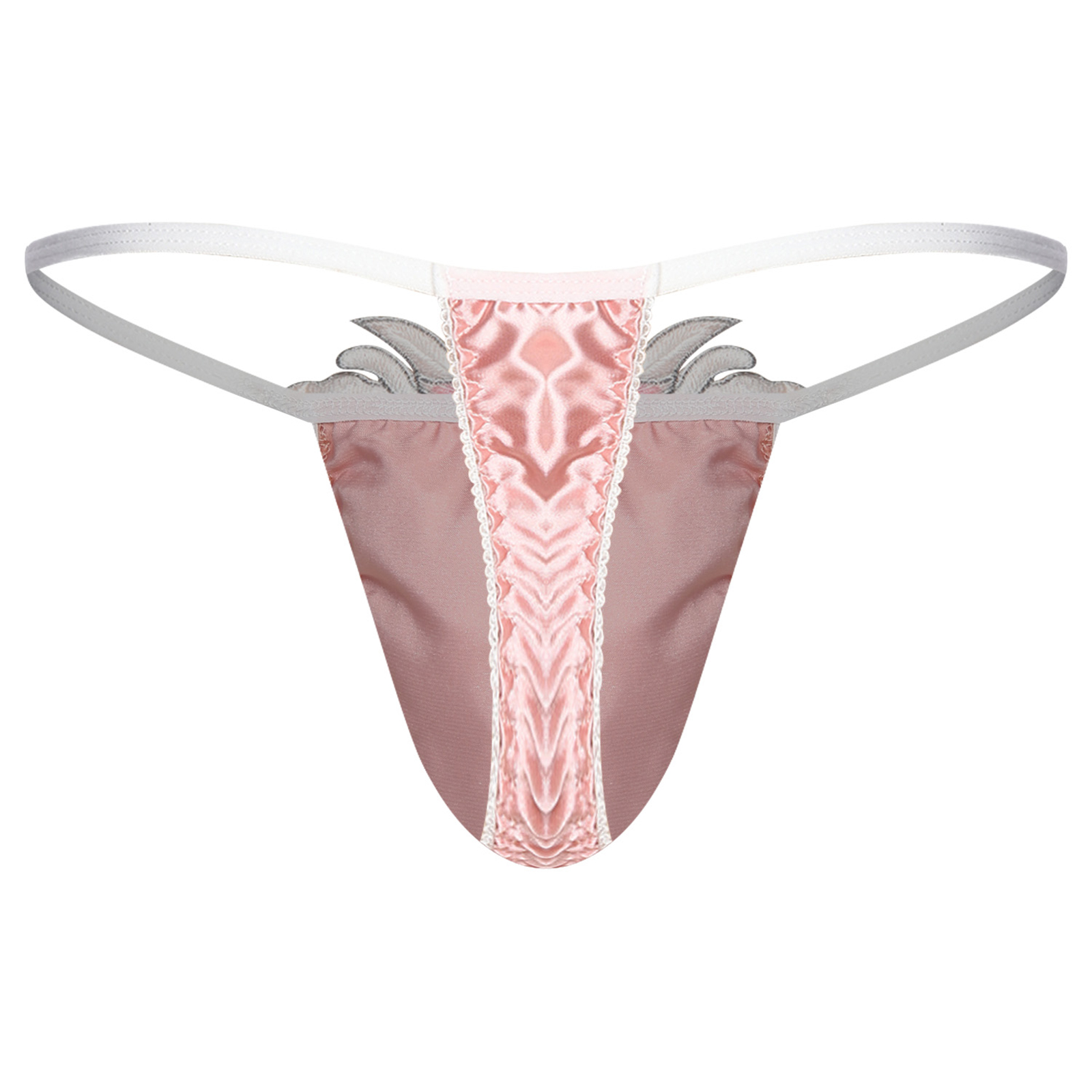 Sissy T-back Thongs Underwear  - огляд і ціна Embroidery Underwear