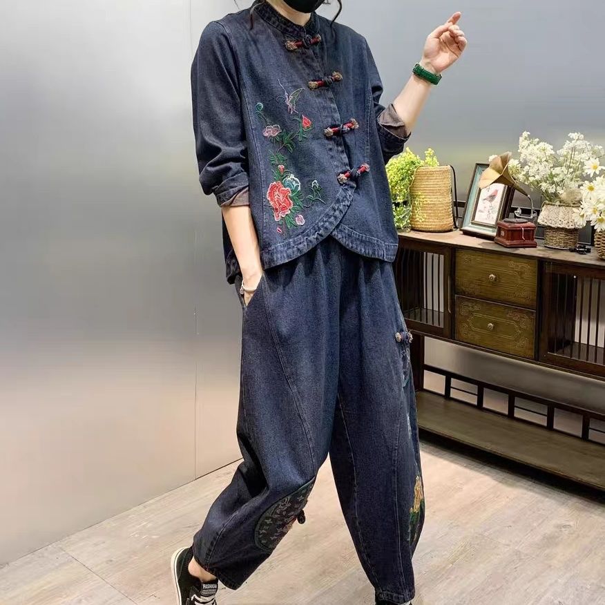 Vintage Button Loose Embroider - огляд і ціна Embroidery Cloth