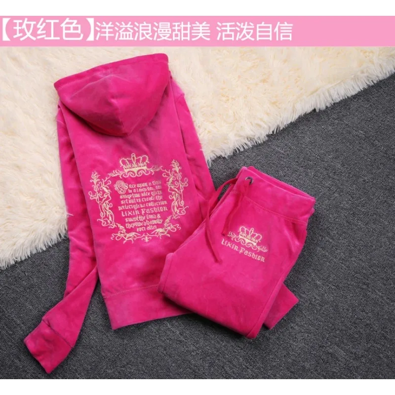 JC Tracksuit Women Velvet Wome - огляд і ціна Embroidery Uniform