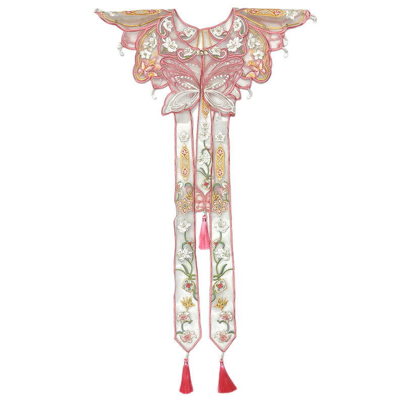 Chinese Hanfu Yunjian Shoulder - огляд і ціна Embroidery Origin