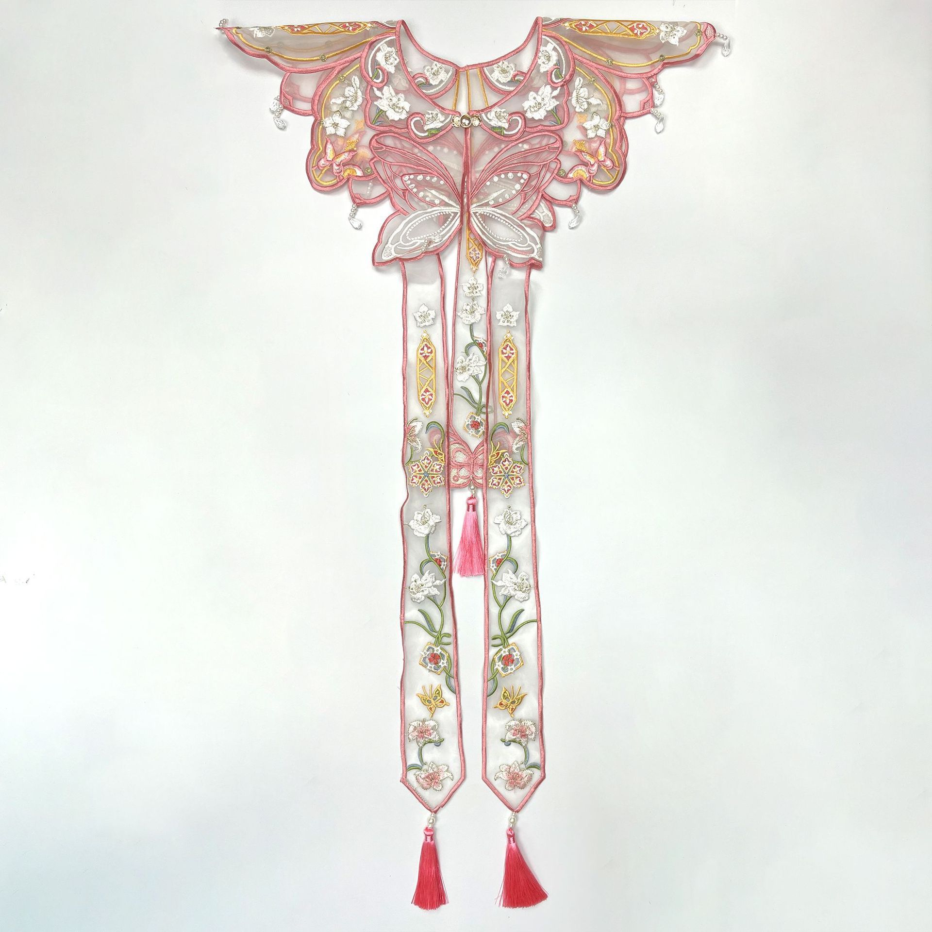 Chinese Hanfu Yunjian Shoulder - огляд і ціна Embroidery Origin