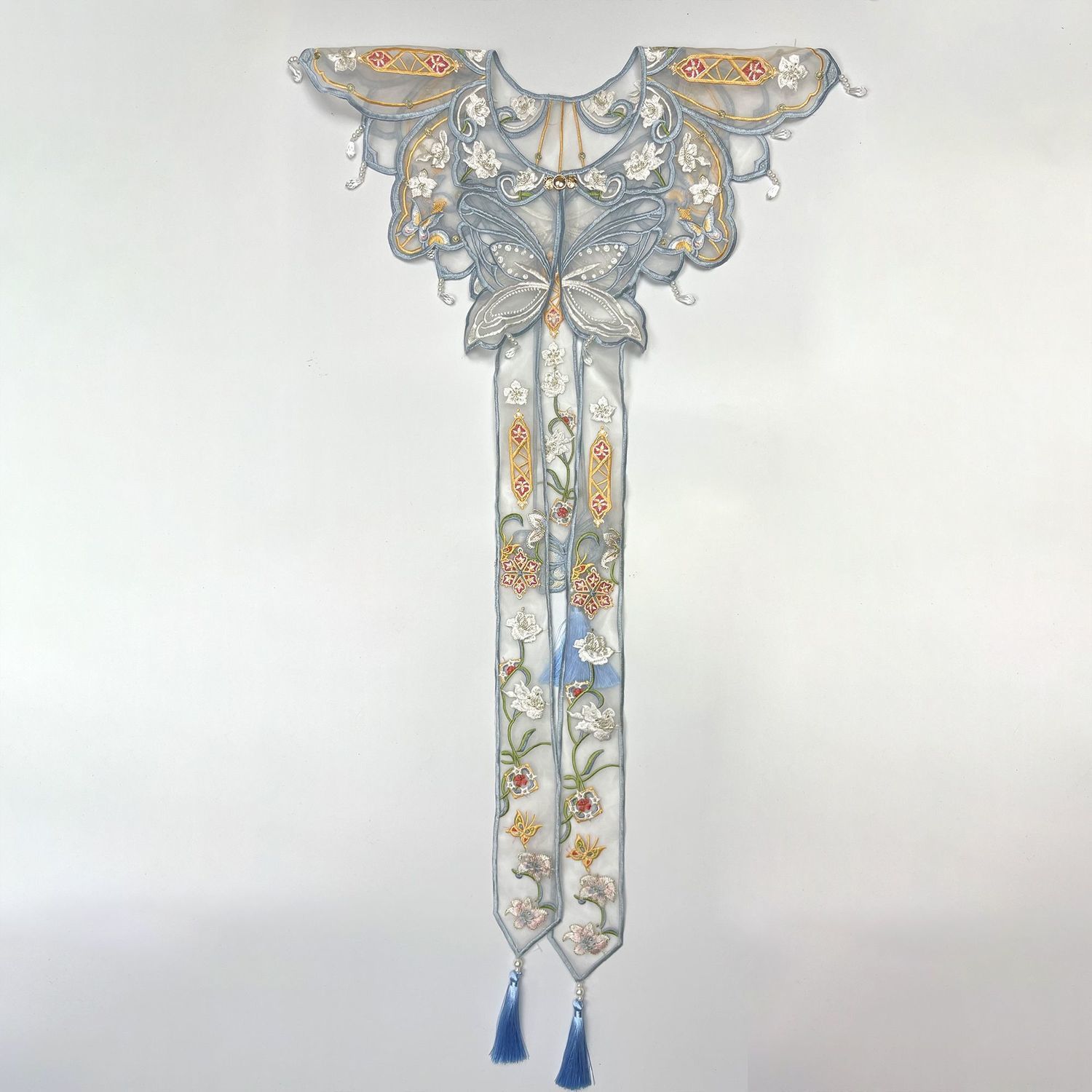 Chinese Hanfu Yunjian Shoulder - огляд і ціна Embroidery Origin