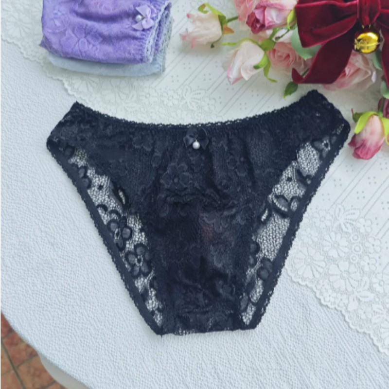 Sheer Sexy Man's Lace Panties  - огляд і ціна Embroidery Underwear