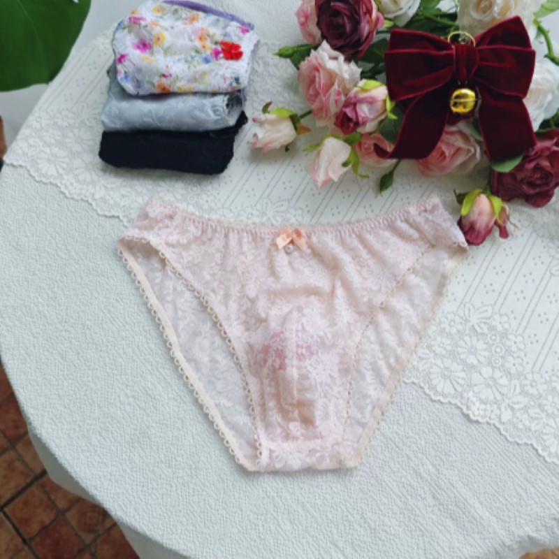 Sheer Sexy Man's Lace Panties  - огляд і ціна Embroidery Underwear