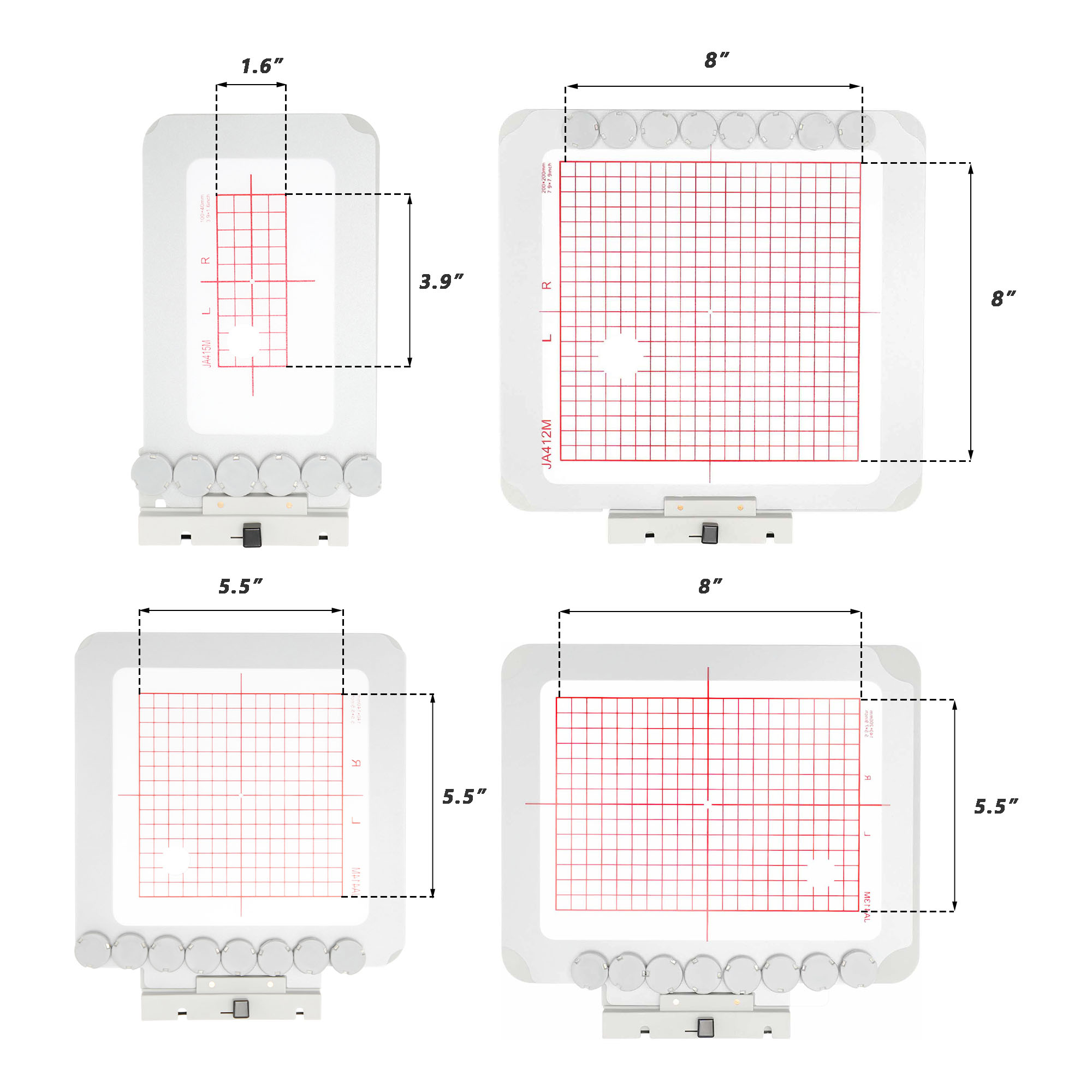 Magnetic Hoop for Janome MC 50 - огляд і ціна Embroidery Generator