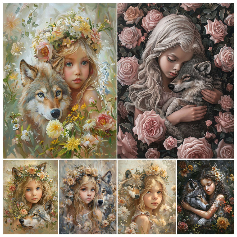 Acrylic Painting by Numbers Ki - огляд і ціна Embroidery Translate
