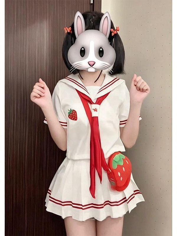 2026 Anime JK Uniform Strawber - огляд і ціна Embroidery Uniform