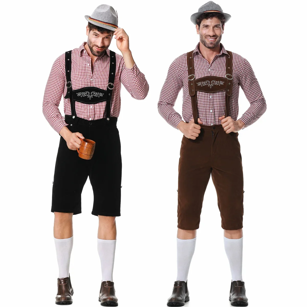 Germany Munich Traditional Okt - огляд і ціна Embroidery Men Shirt