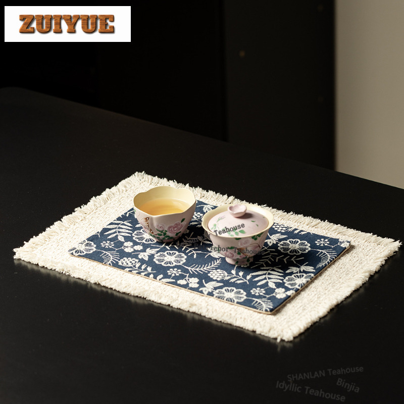 Embroidery Double-layer Tea Ta - огляд і ціна Embroidery Cloth