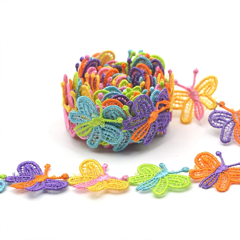 15yards Colorful Daisy Flower  - огляд і ціна Embroidery Daisy Flower