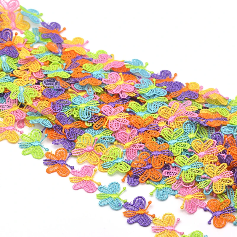 15yards Colorful Daisy Flower  - огляд і ціна Embroidery Daisy Flower