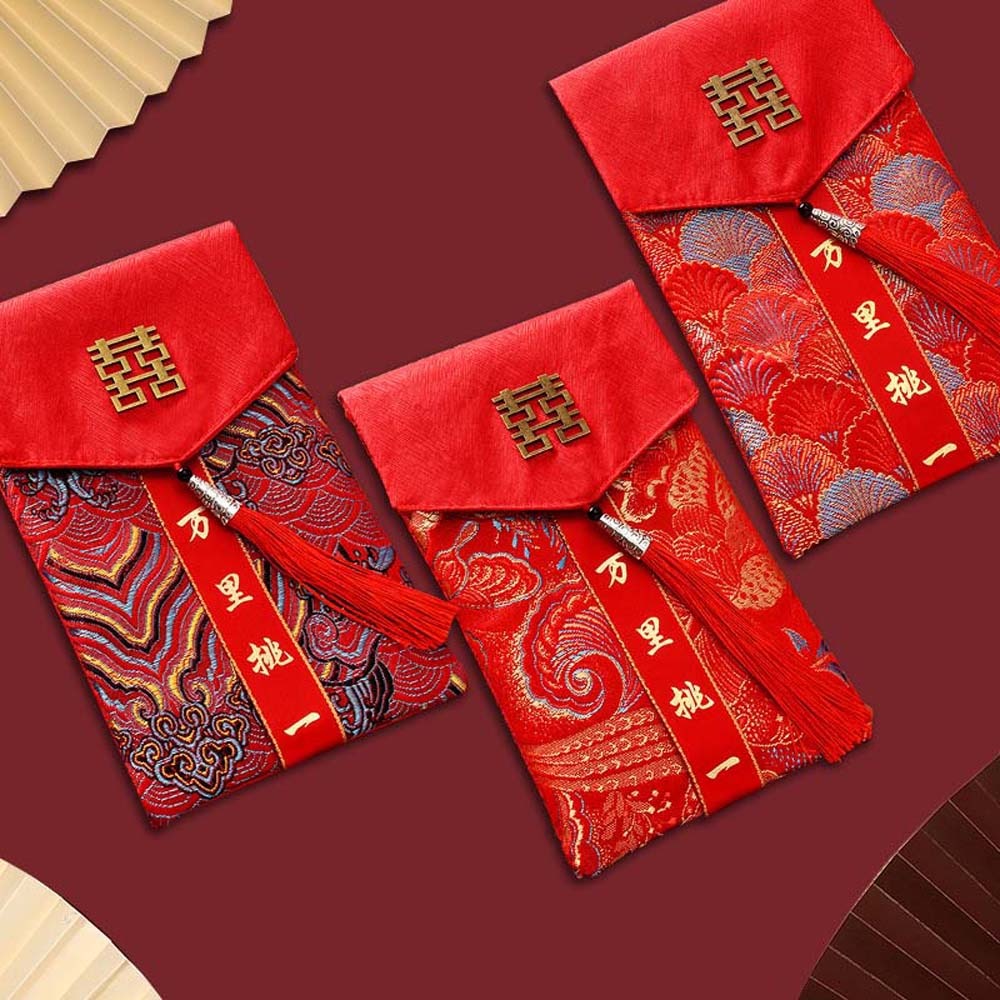 New Year Blessing Words Brocad - огляд і ціна Embroidery Cloth