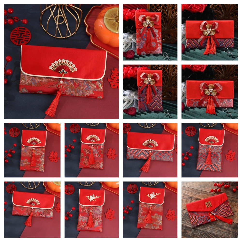 New Year Blessing Words Brocad - огляд і ціна Embroidery Cloth