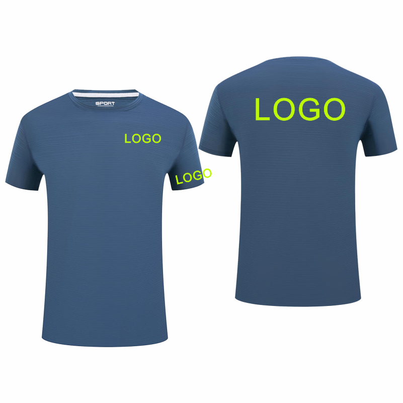 LOGO Customized Round Neck Sho - огляд і ціна Embroidery Men Shirt