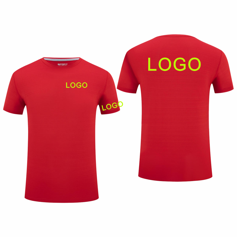 LOGO Customized Round Neck Sho - огляд і ціна Embroidery Men Shirt