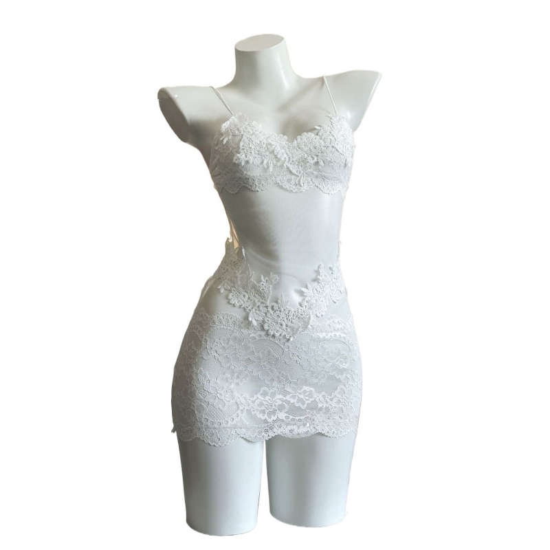 Sexy Lace Embroidery Strapless - огляд і ціна Embroidery Underwear